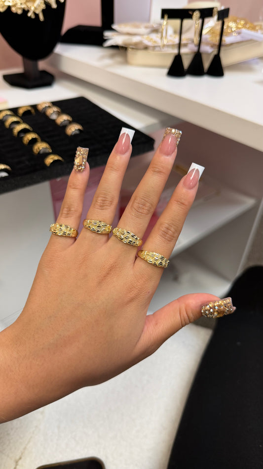Dainty Nugget Ring