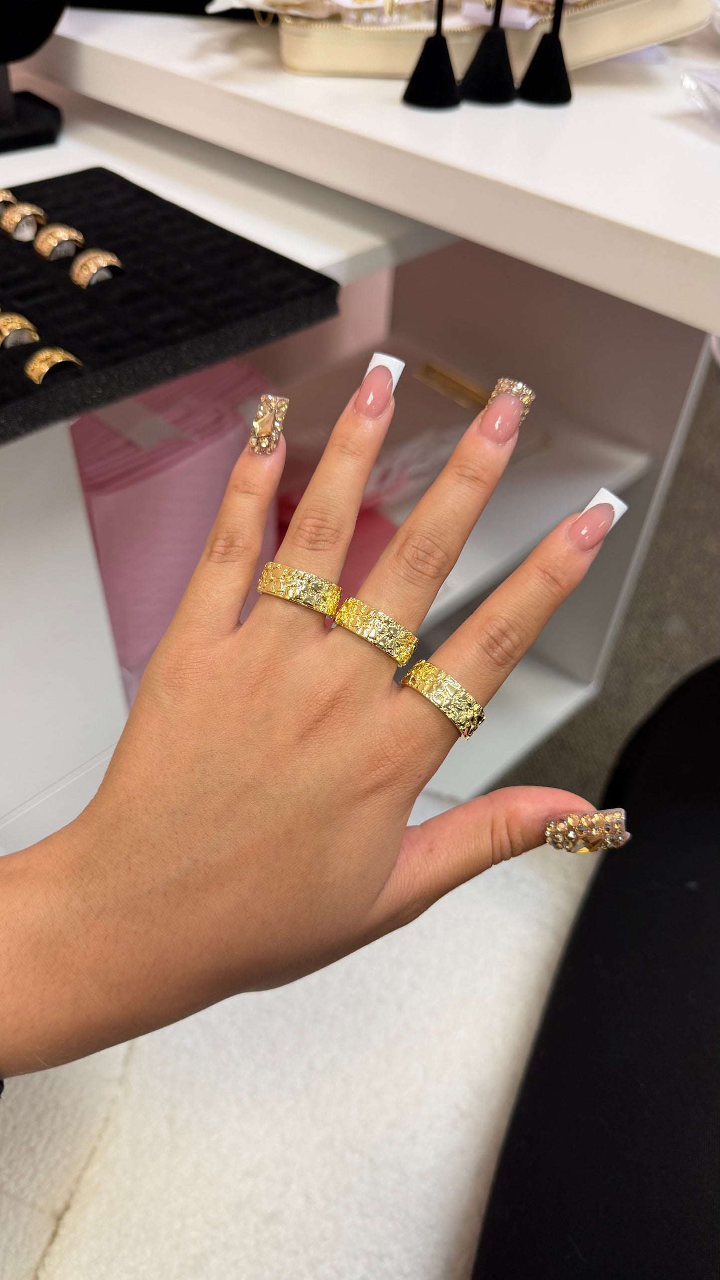 Chunky Nugget Ring