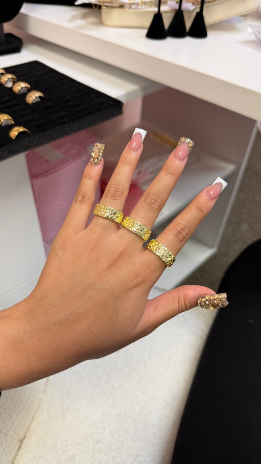 Chunky Nugget Ring