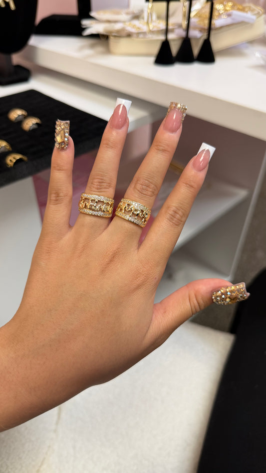 Rose Gold Roma Ring