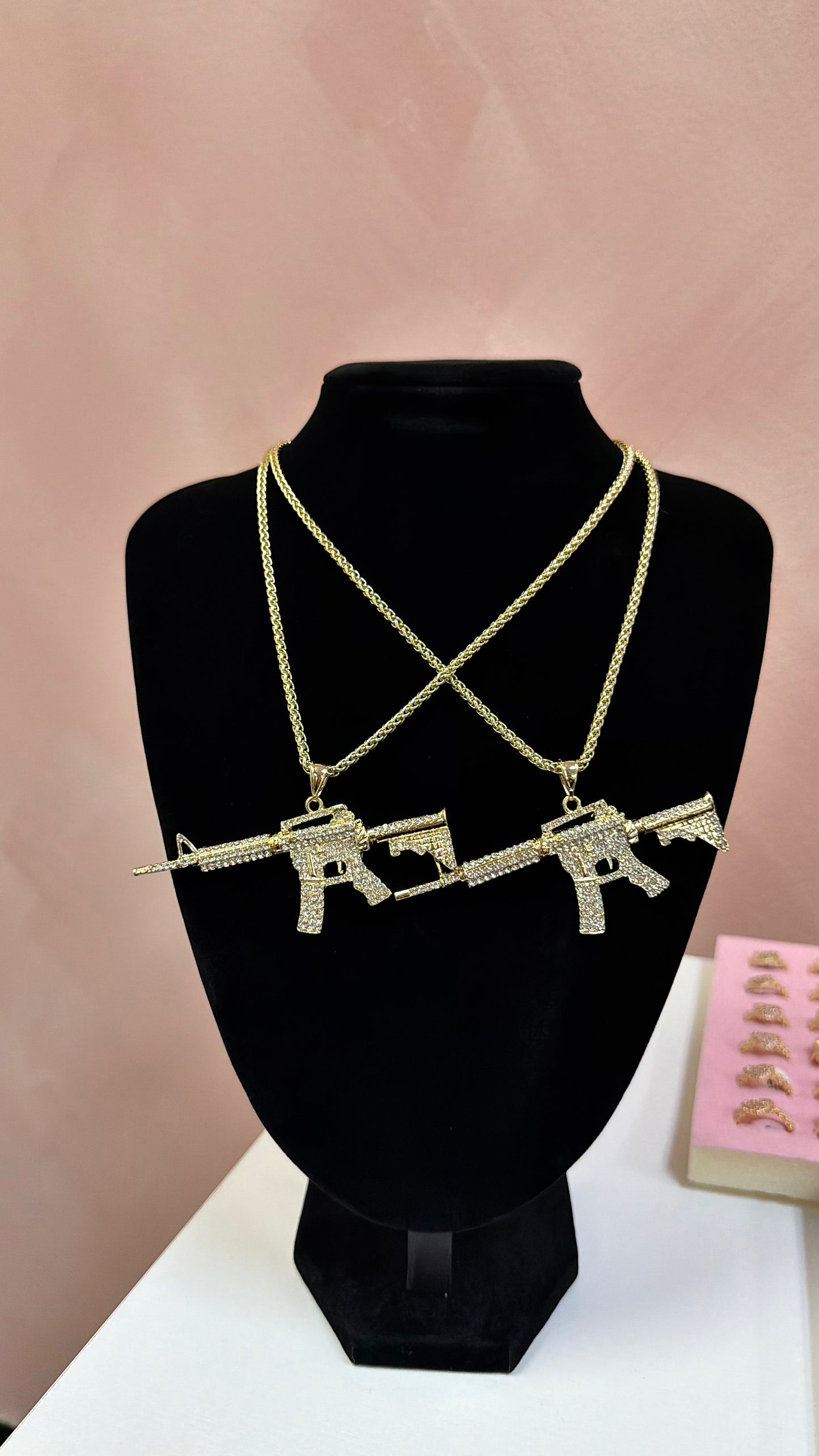 AK-47 Bling Necklace