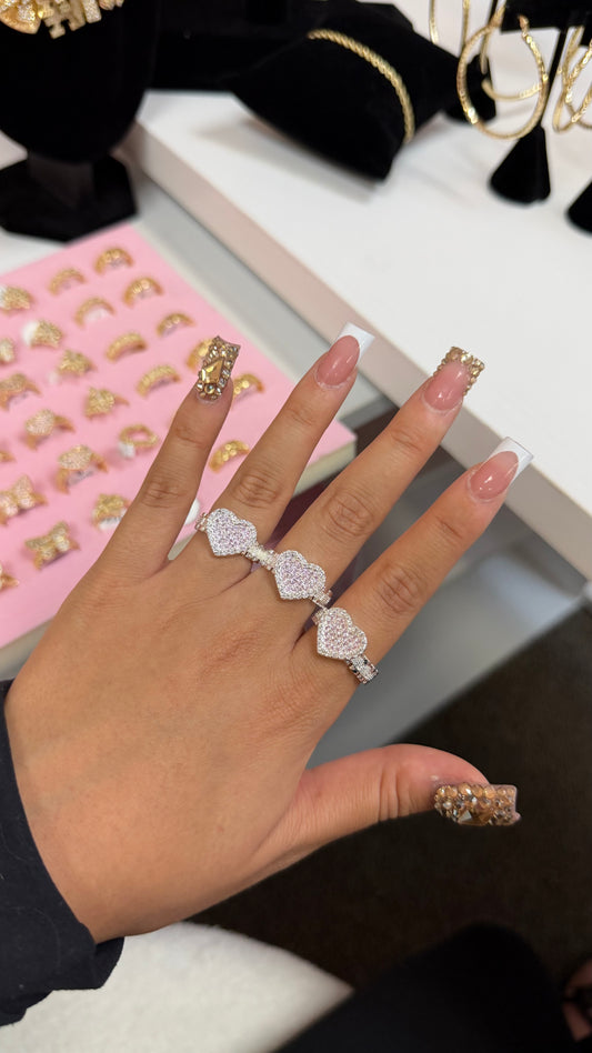 Silver Bling Ring
