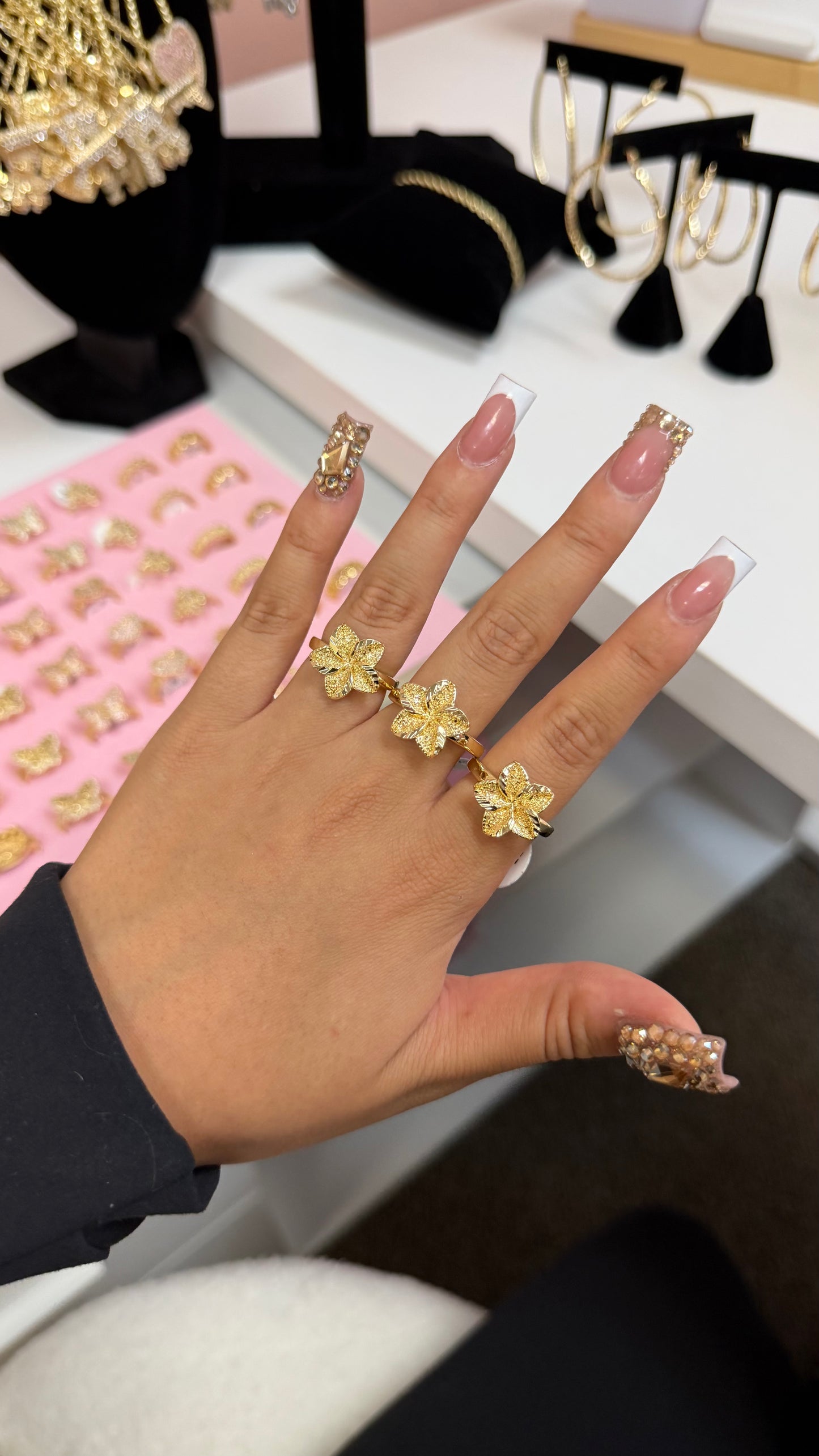 Plumeria Ring