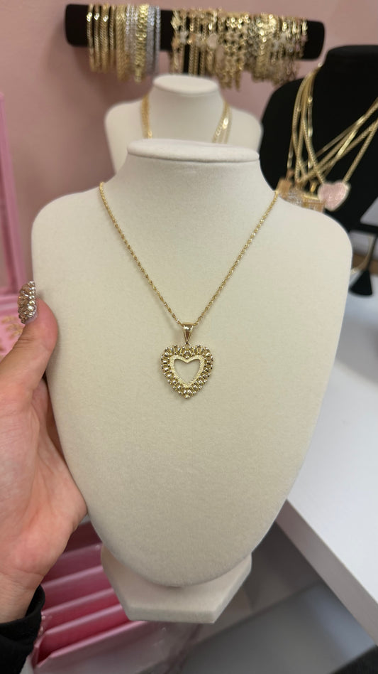 Heart Chain Necklace