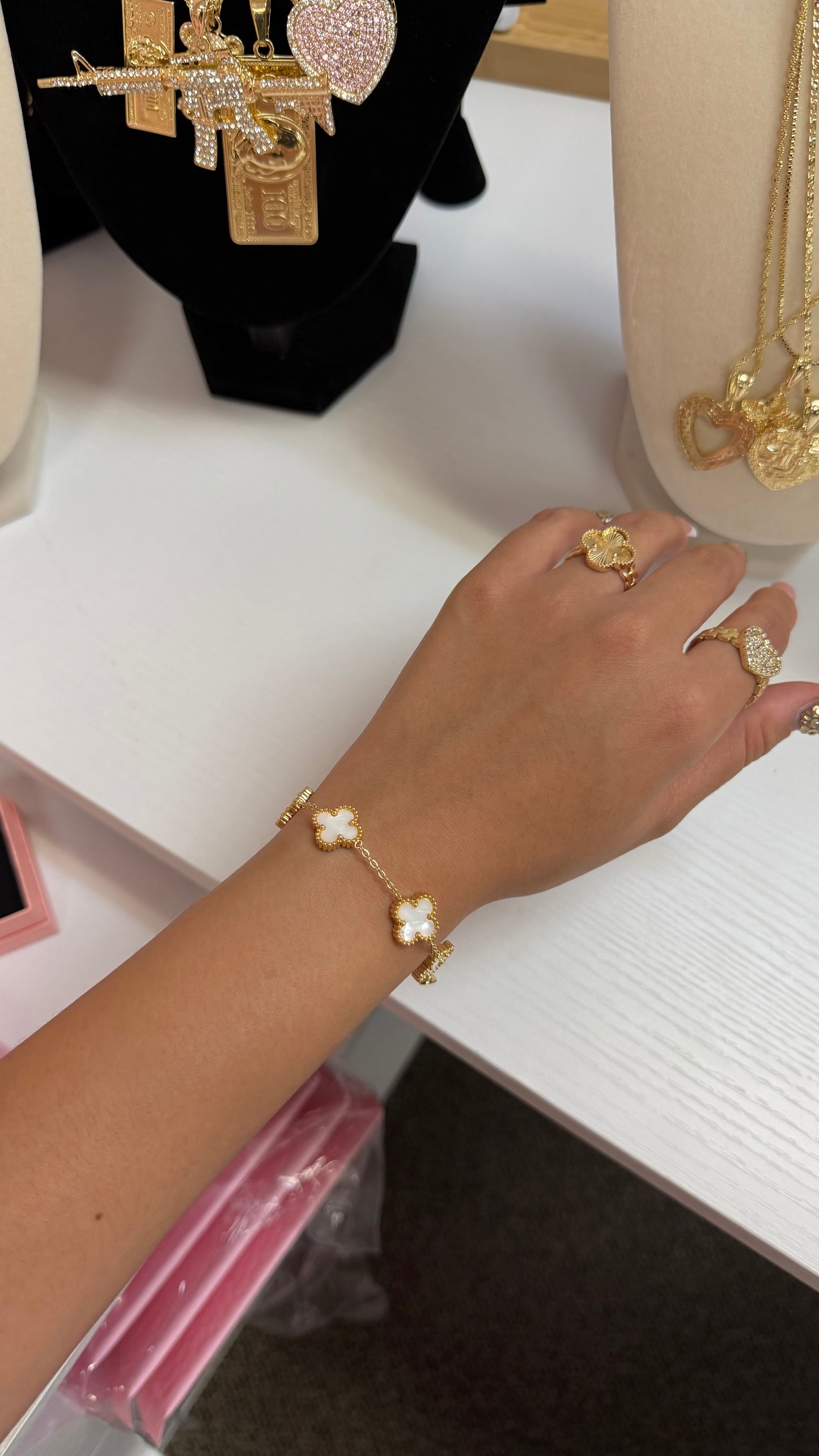 Color Clover Bracelet