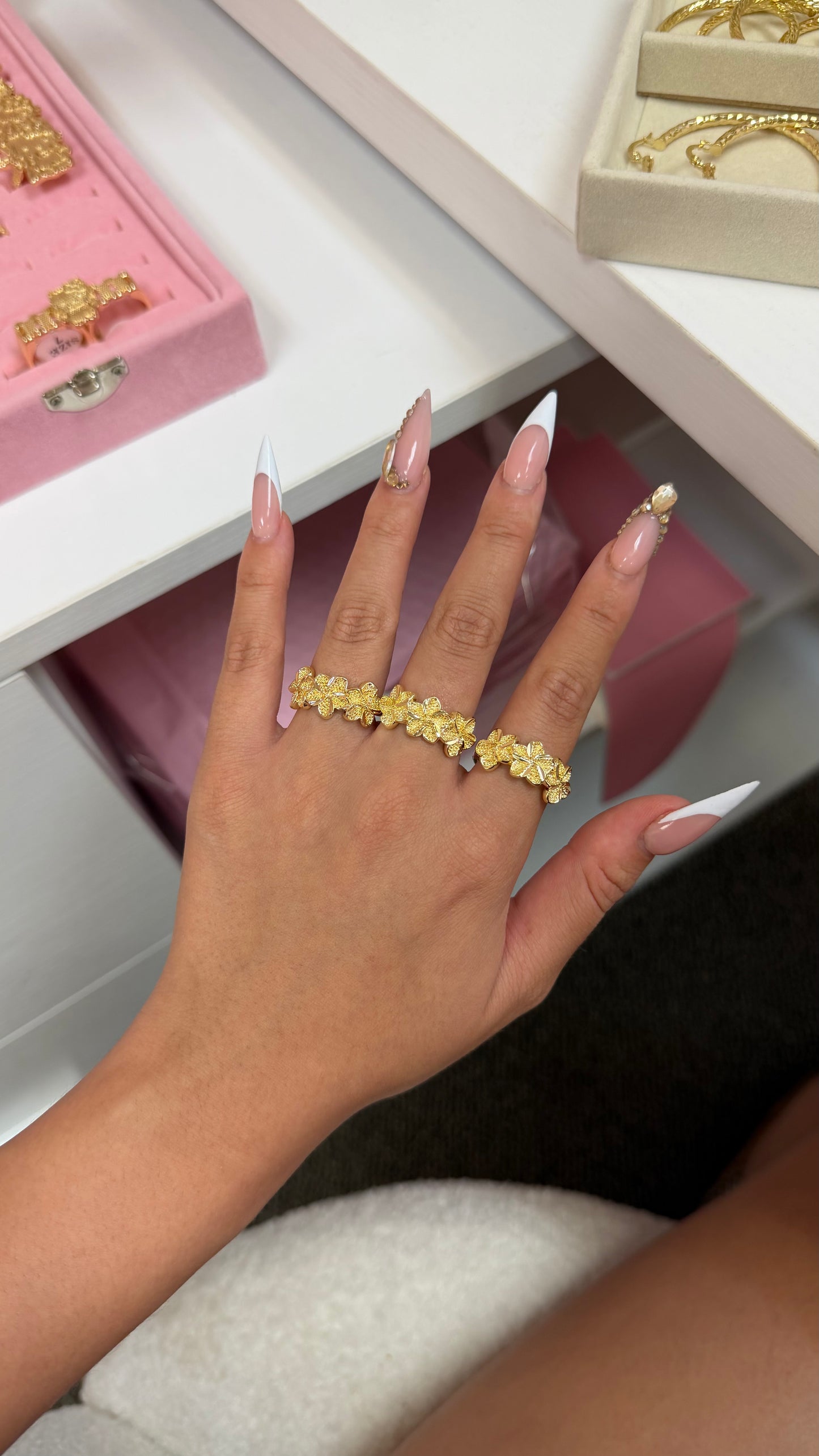 Plumeria Bloom Ring
