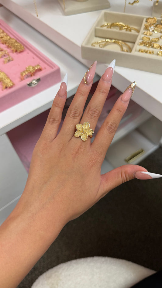 Plumeria XL Ring