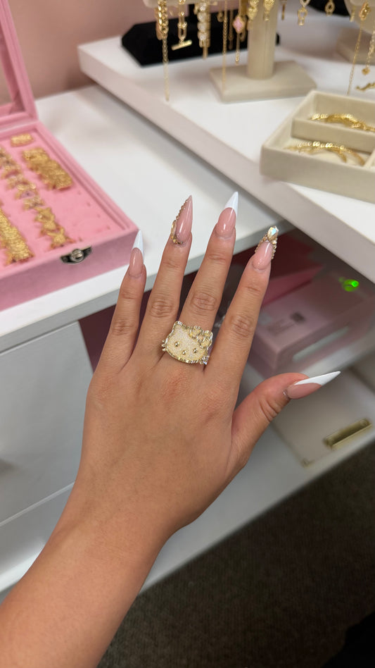 HK XL Face Ring