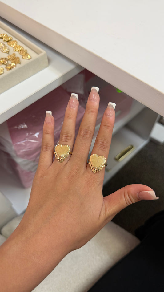 Heart Drip Ring