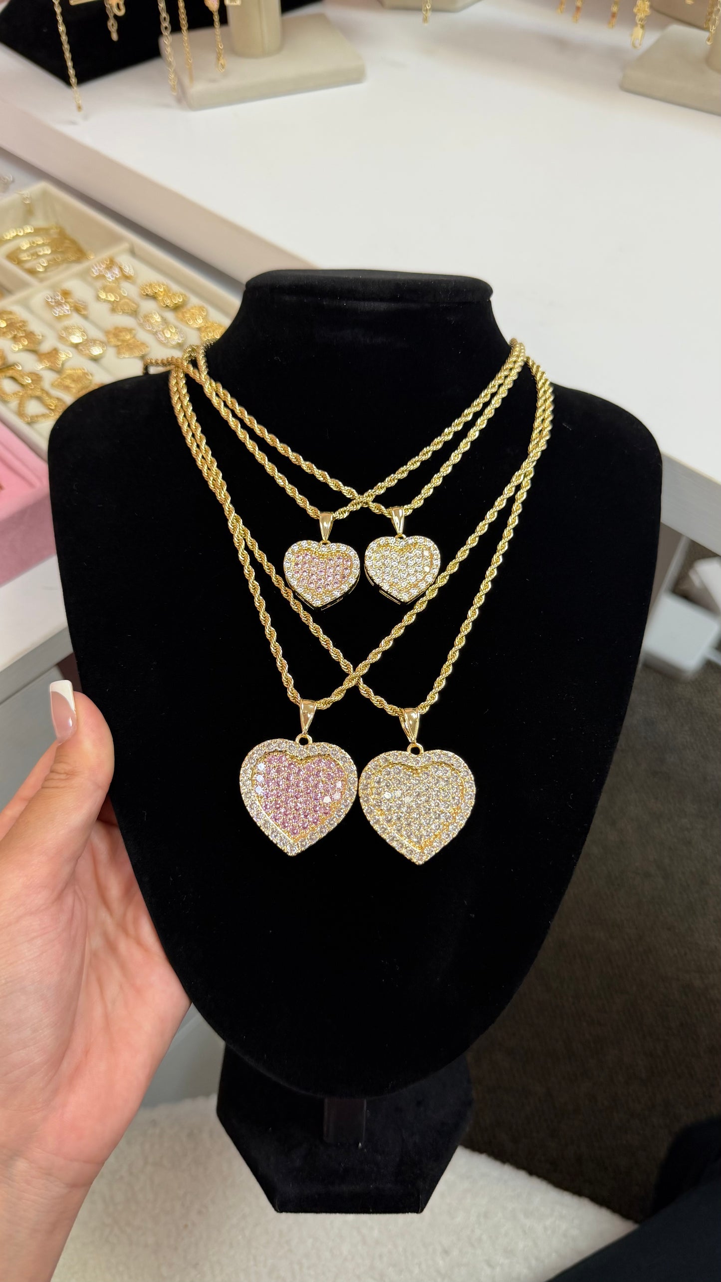 Heart Bling Necklace