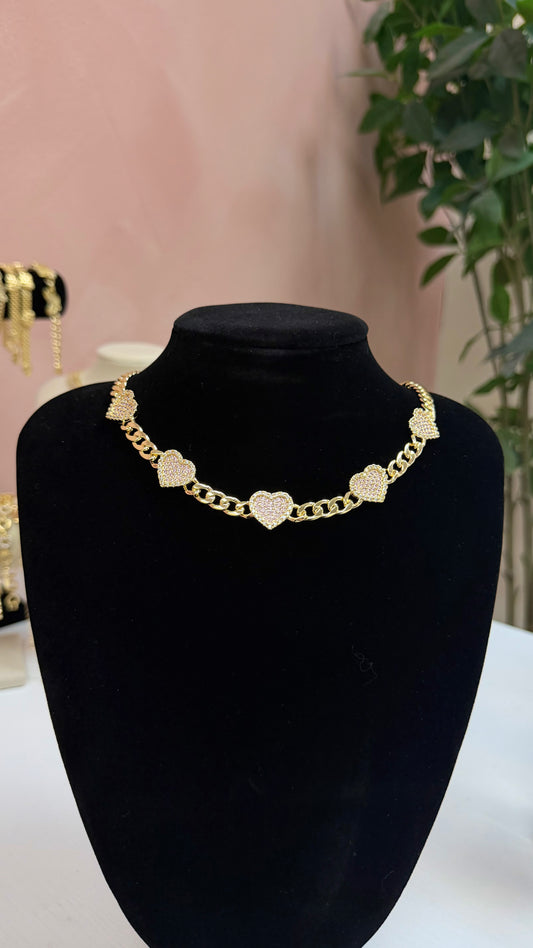 Heart Chain Necklace