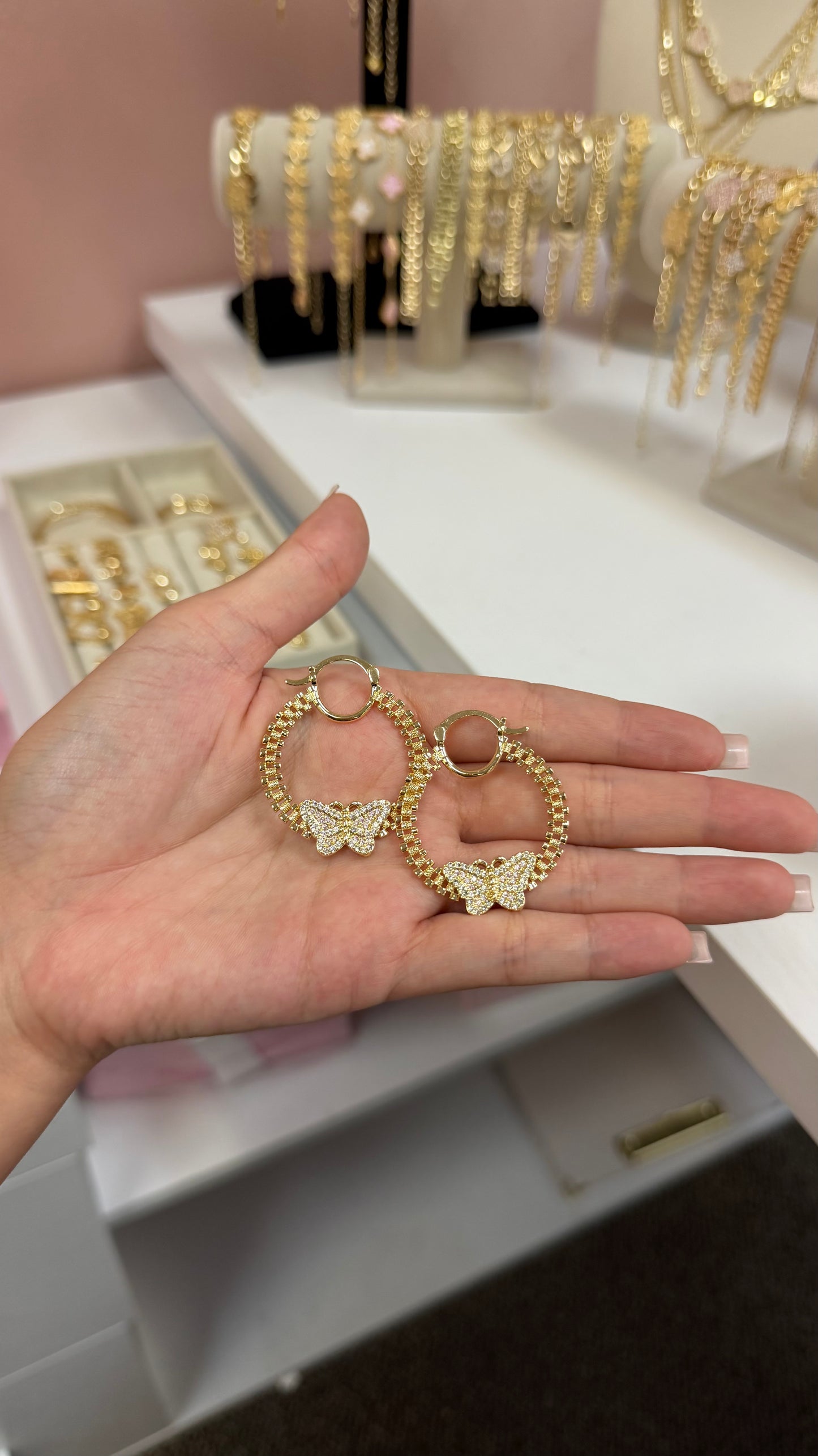 Butterfly Hoops